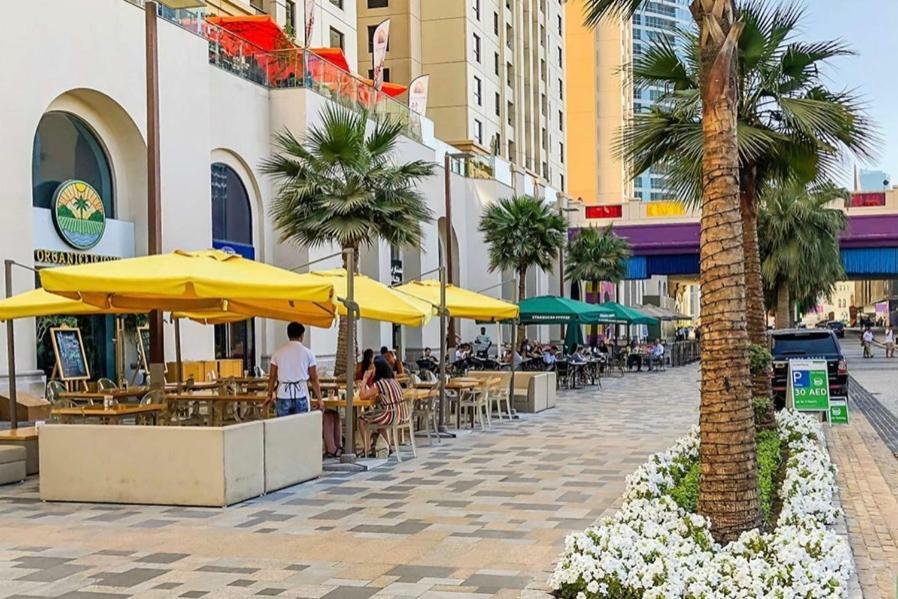 Jumeirah Beach Residents, Free Parking Дубай Екстер'єр фото