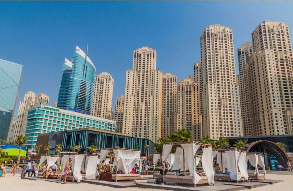Jumeirah Beach Residents, Free Parking Дубай Екстер'єр фото